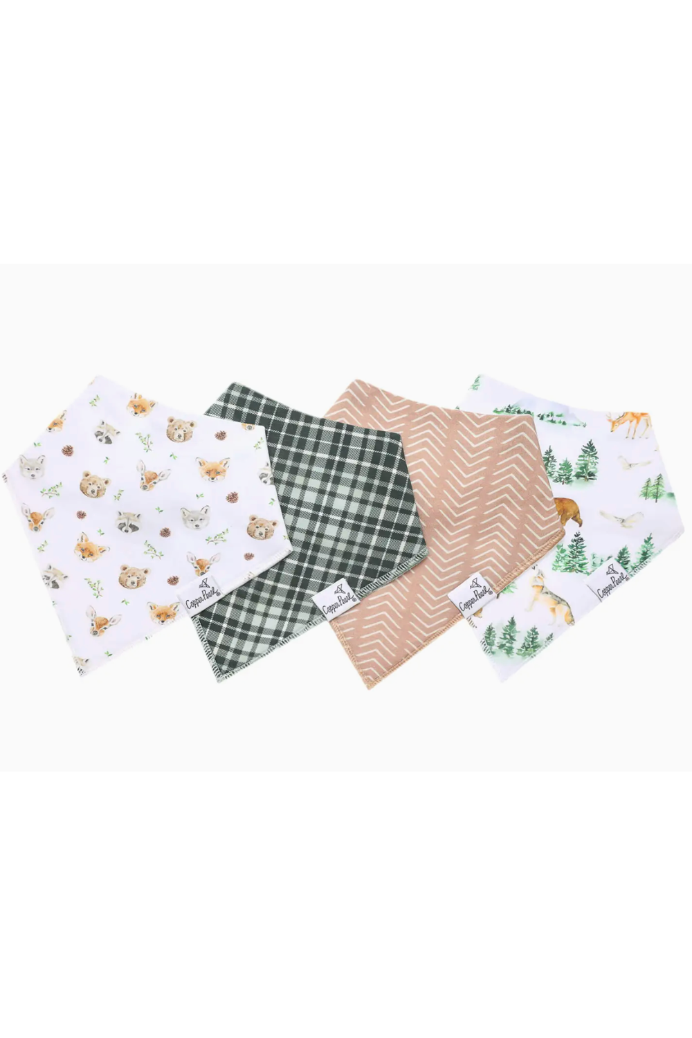 Bandana Bib Set of 4 - Wilder