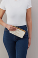 Lauren Wallet - Velvet Hide Coastal Cloud