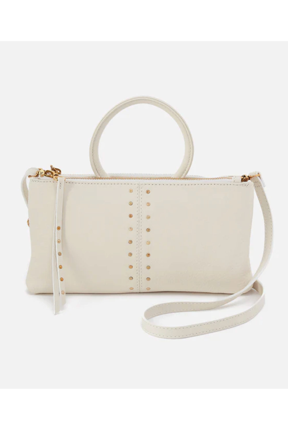 Sable Crossbody Purse - Velvet Hide Coastal Cloud