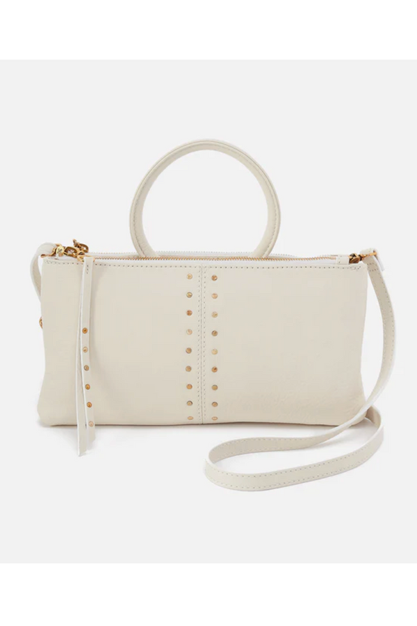Sable Crossbody Purse - Velvet Hide Coastal Cloud