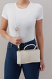 Sable Crossbody Purse - Velvet Hide Coastal Cloud