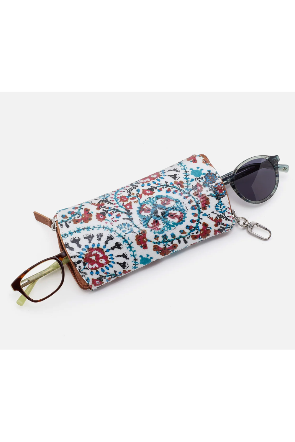 Spark Eyeglass Case - Cotton Canvas Batik Blooms