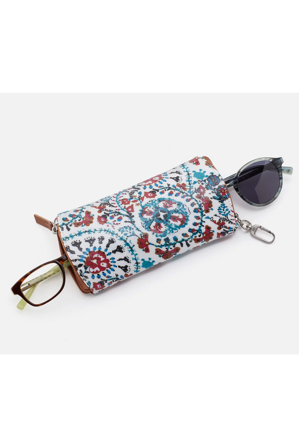 Spark Eyeglass Case - Cotton Canvas Batik Blooms
