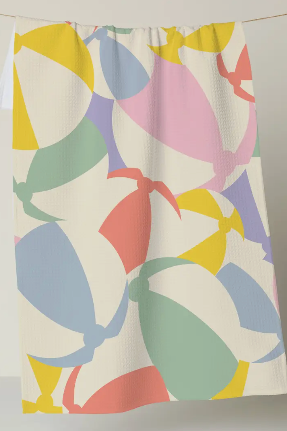 Geometry Kitchen Tea Towel - Beach Ball