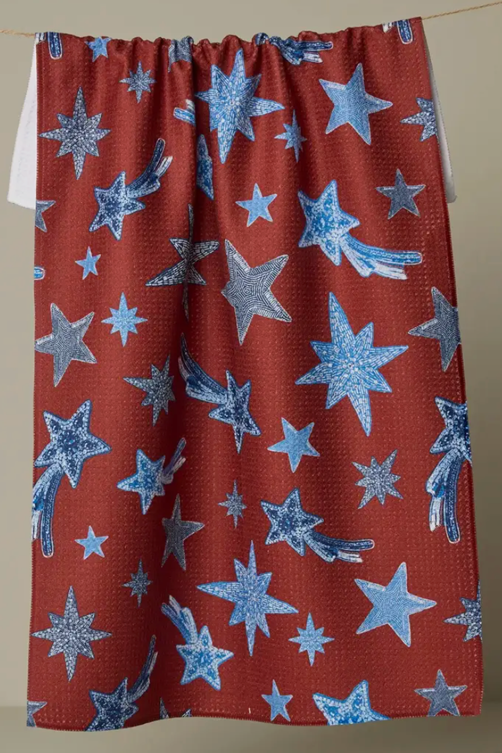 Geometry Kitchen Tea Towel - Beaded Stars