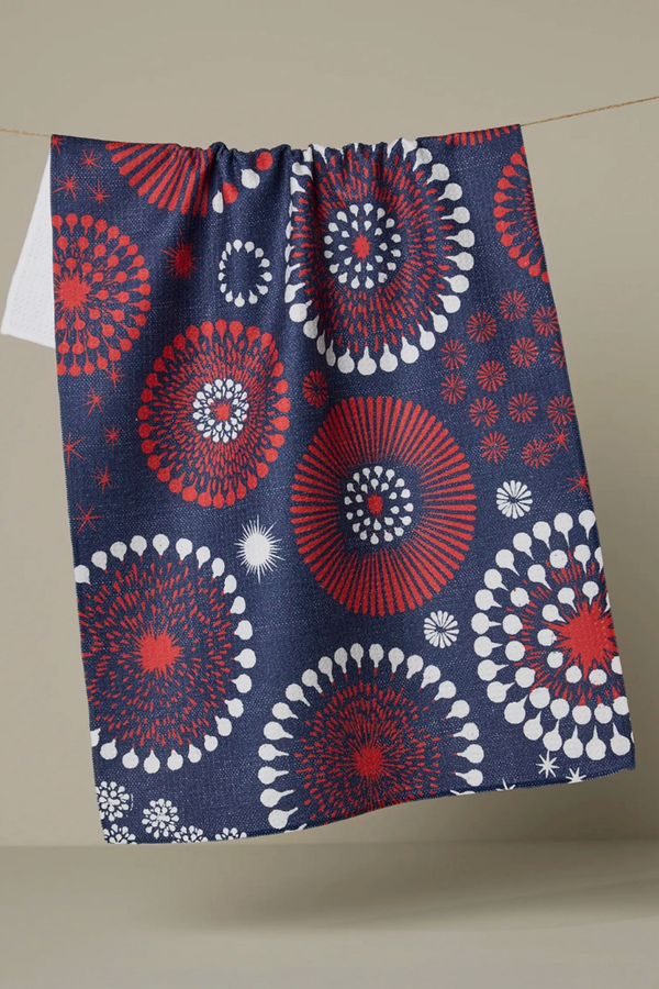 Geometry Kitchen Tea Towel - Freedom Sparks