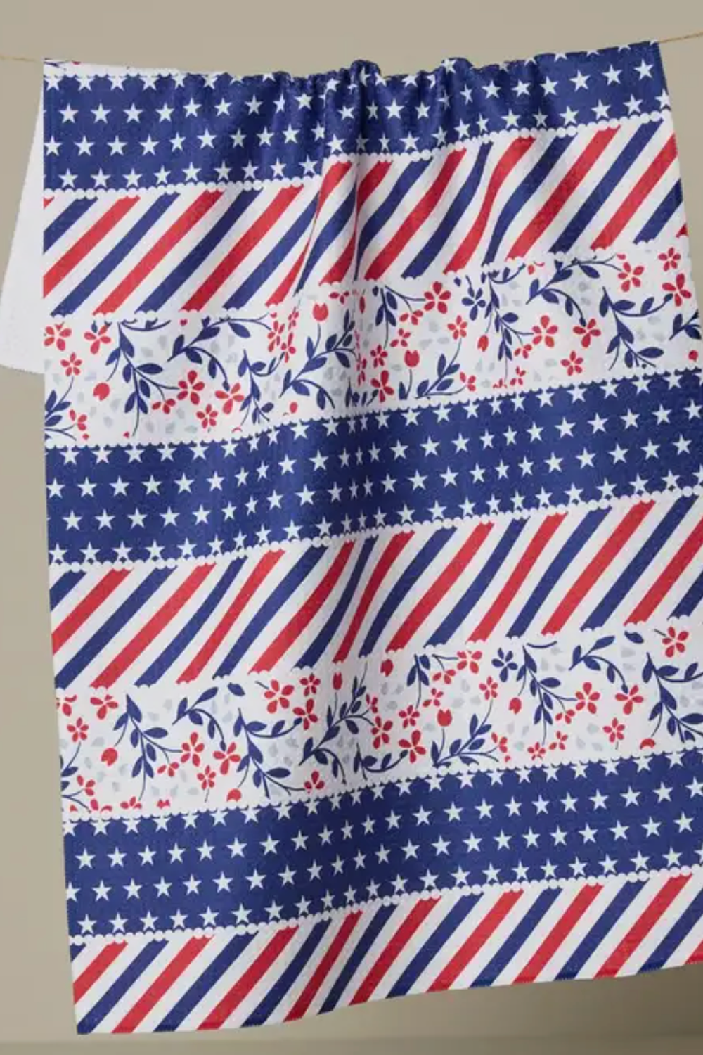 Geometry Kitchen Tea Towel - Liberty Ribbon
