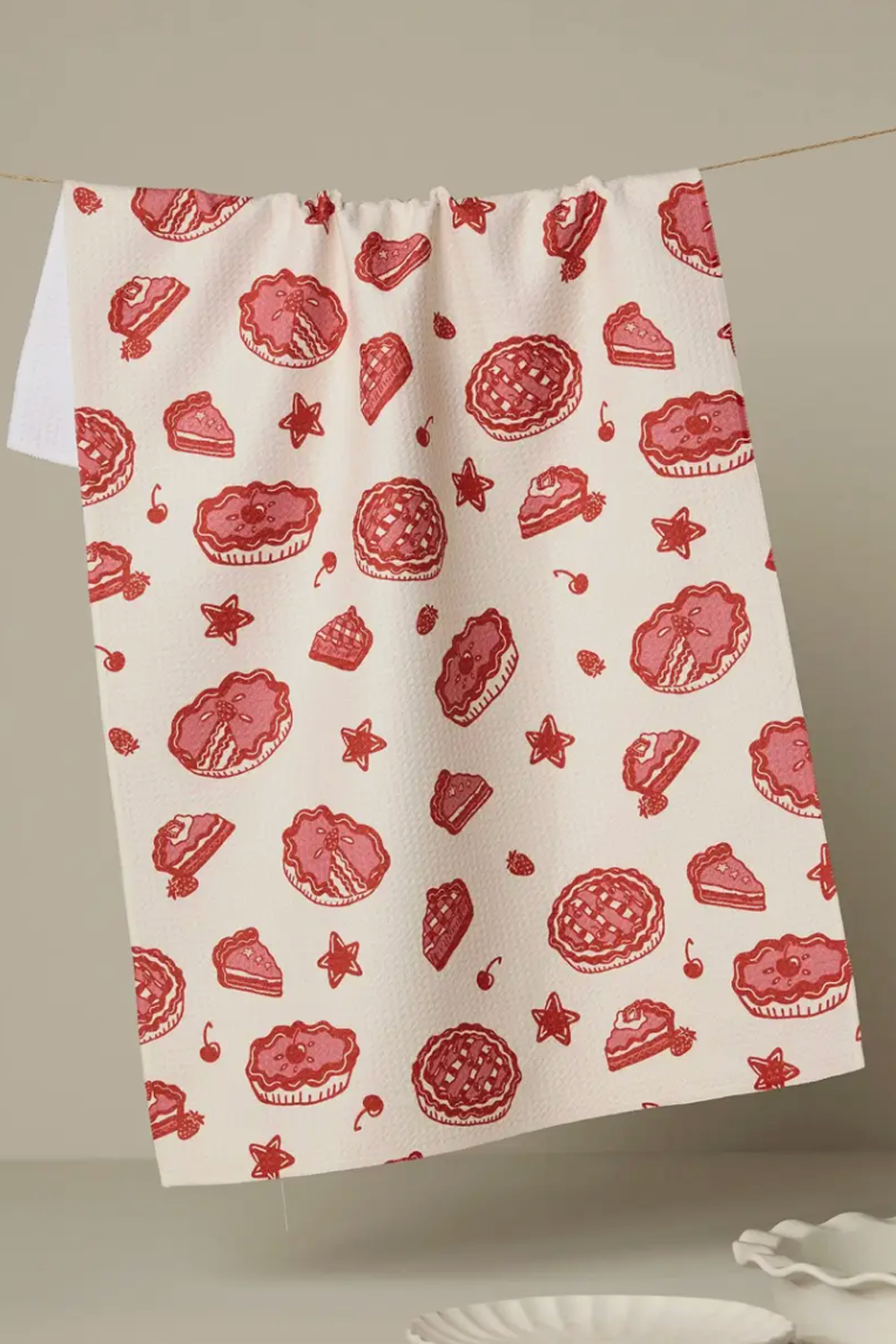 Geometry Kitchen Tea Towel - Pie-triotic