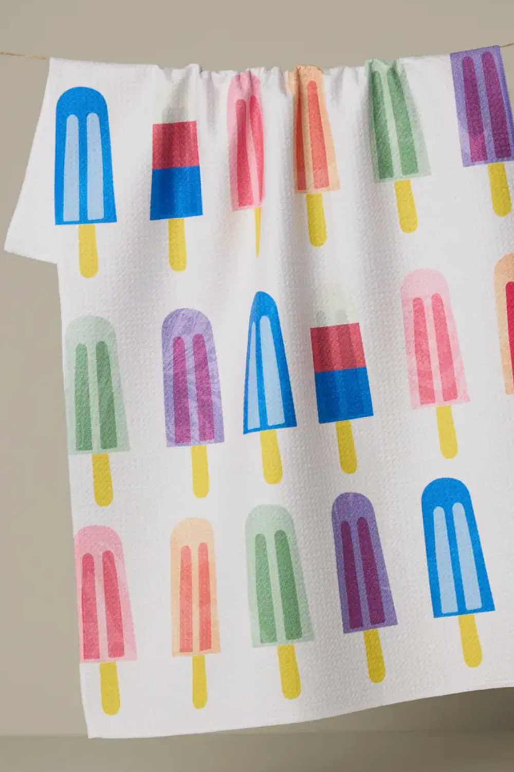 Geometry Kitchen Tea Towel - Poppy Popsicles