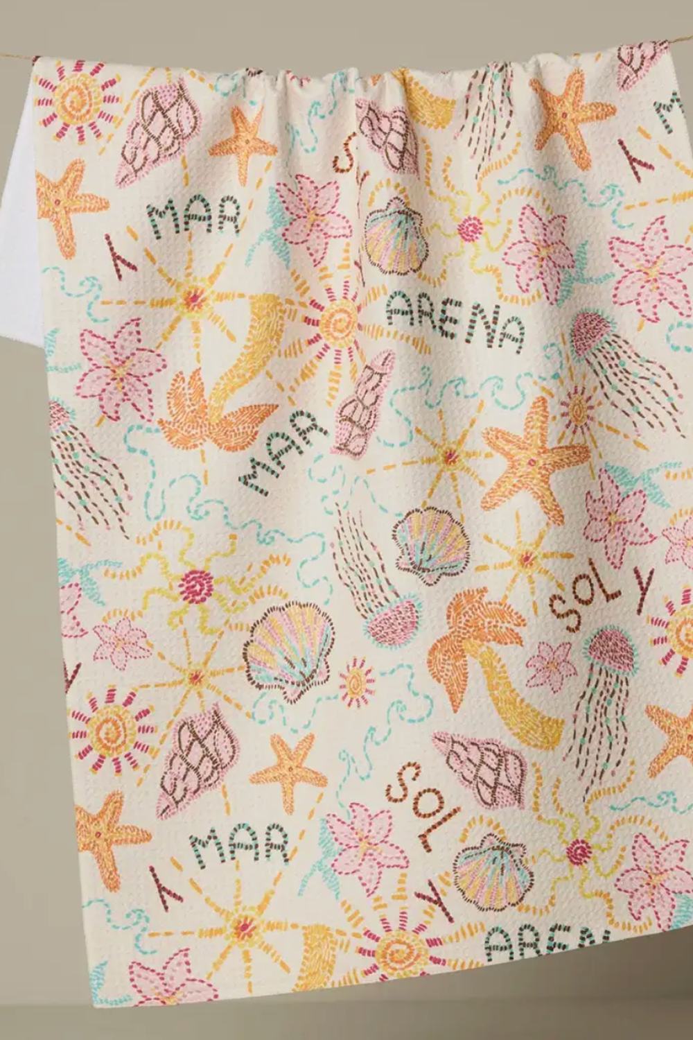 Geometry Kitchen Tea Towel - Sol y Mar