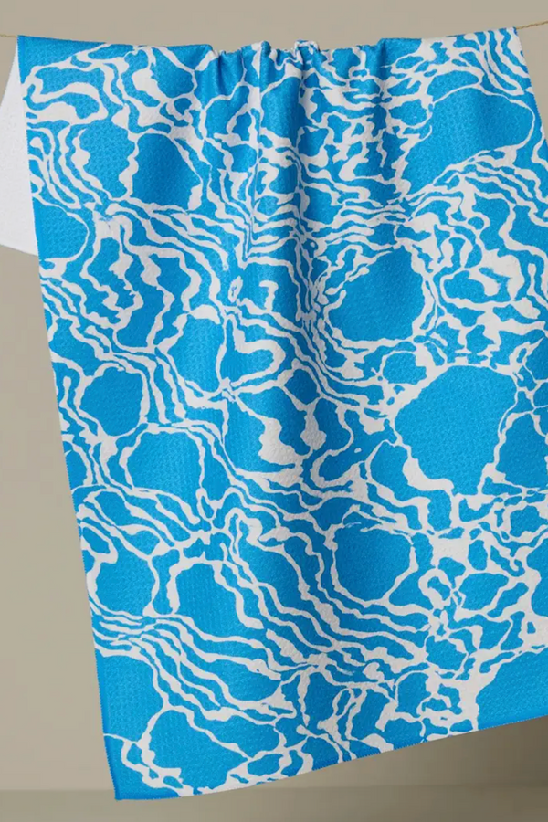Geometry Kitchen Tea Towel - Windward