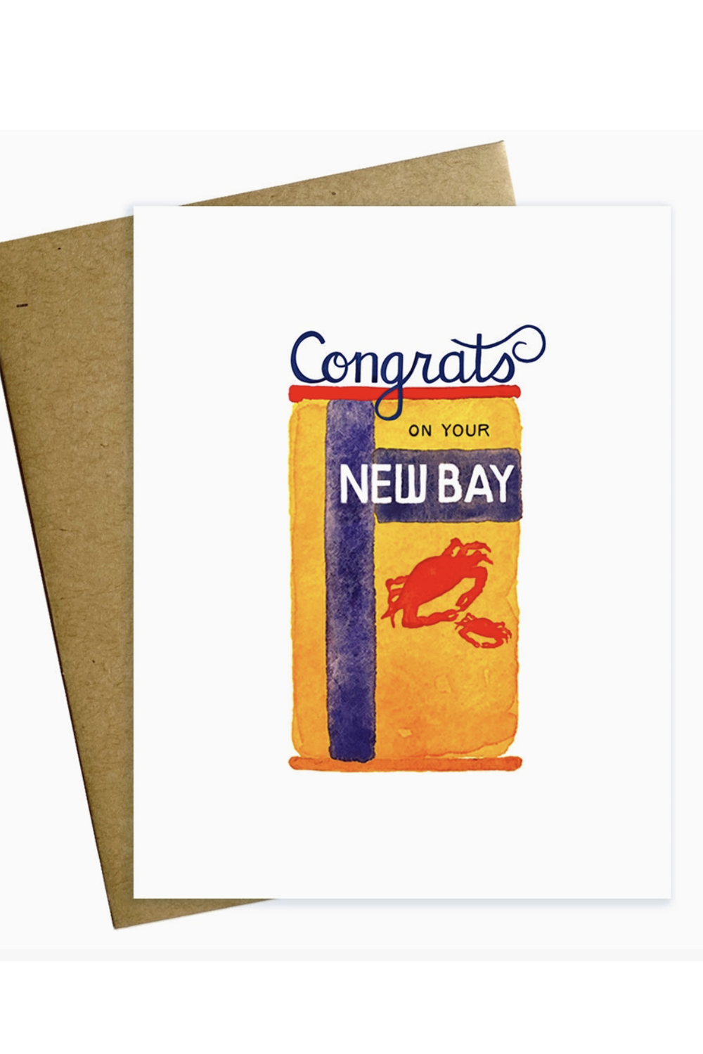 MM Single Baby Card - New Bay Baby