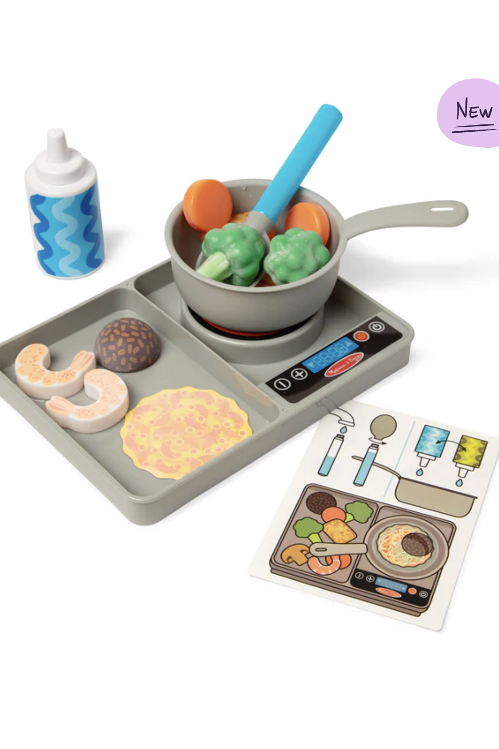 MD Simmer and Stir Stove Top Play Set