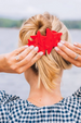 Teleties Shooting Star Hair Clip - Red