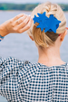 Teleties Shooting Star Hair Clip - Blue