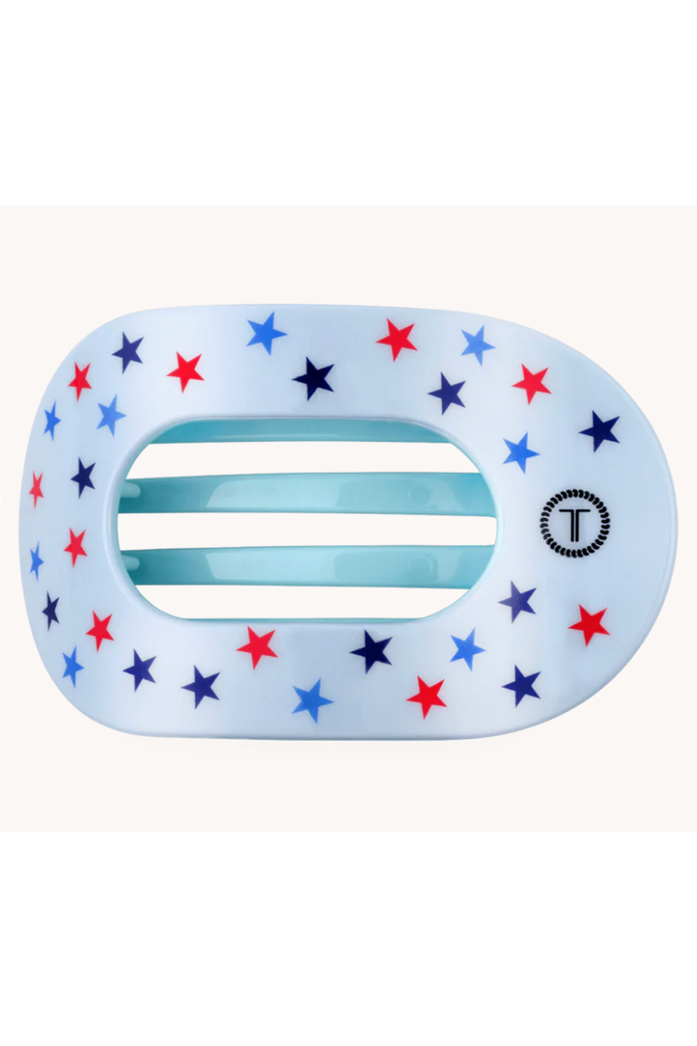 Teleties Flat Round Hair Clip - United We Sparkle