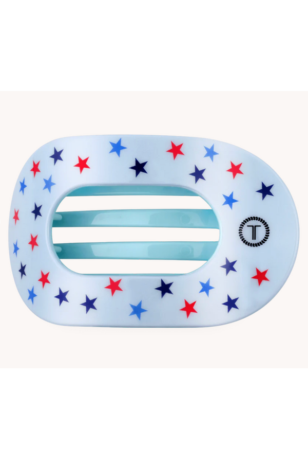 Teleties Flat Round Hair Clip - United We Sparkle