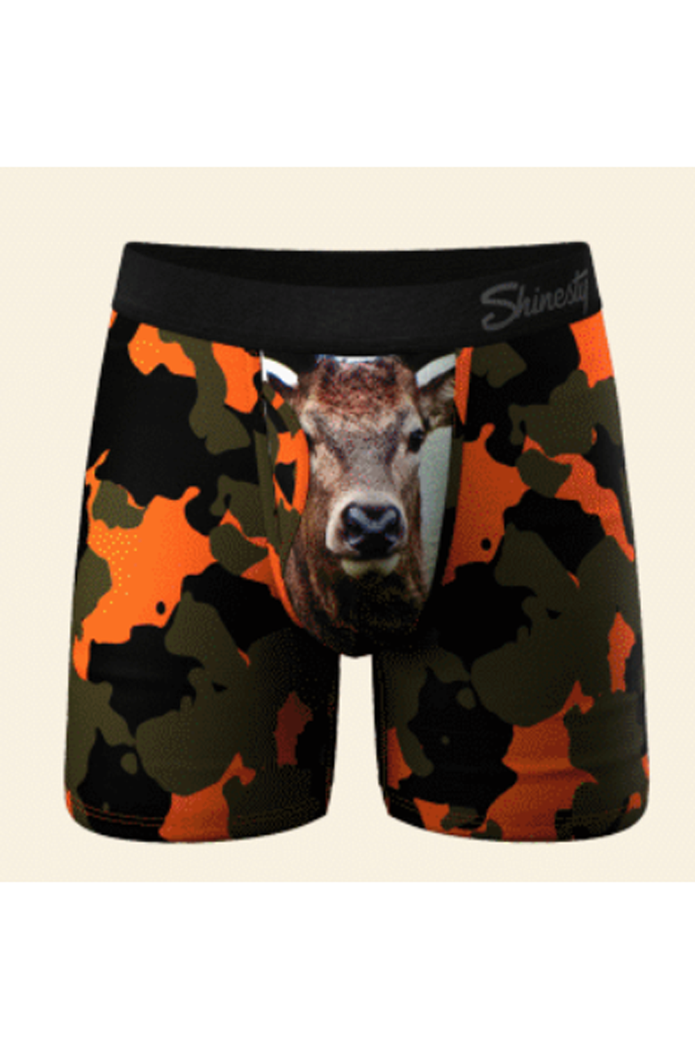 Shinesty Boxers - Bambi Orange Camo Deer