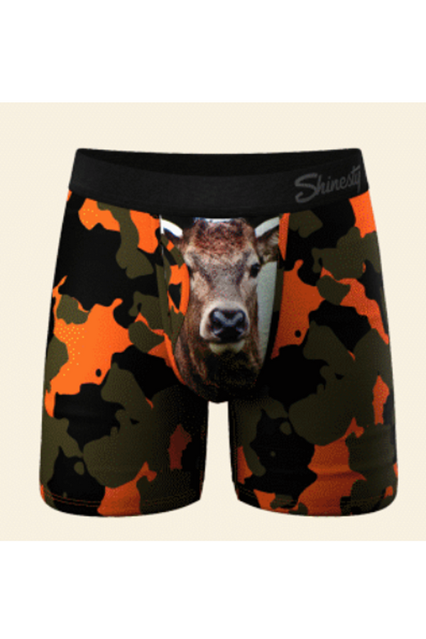 Shinesty Boxers - Bambi Orange Camo Deer
