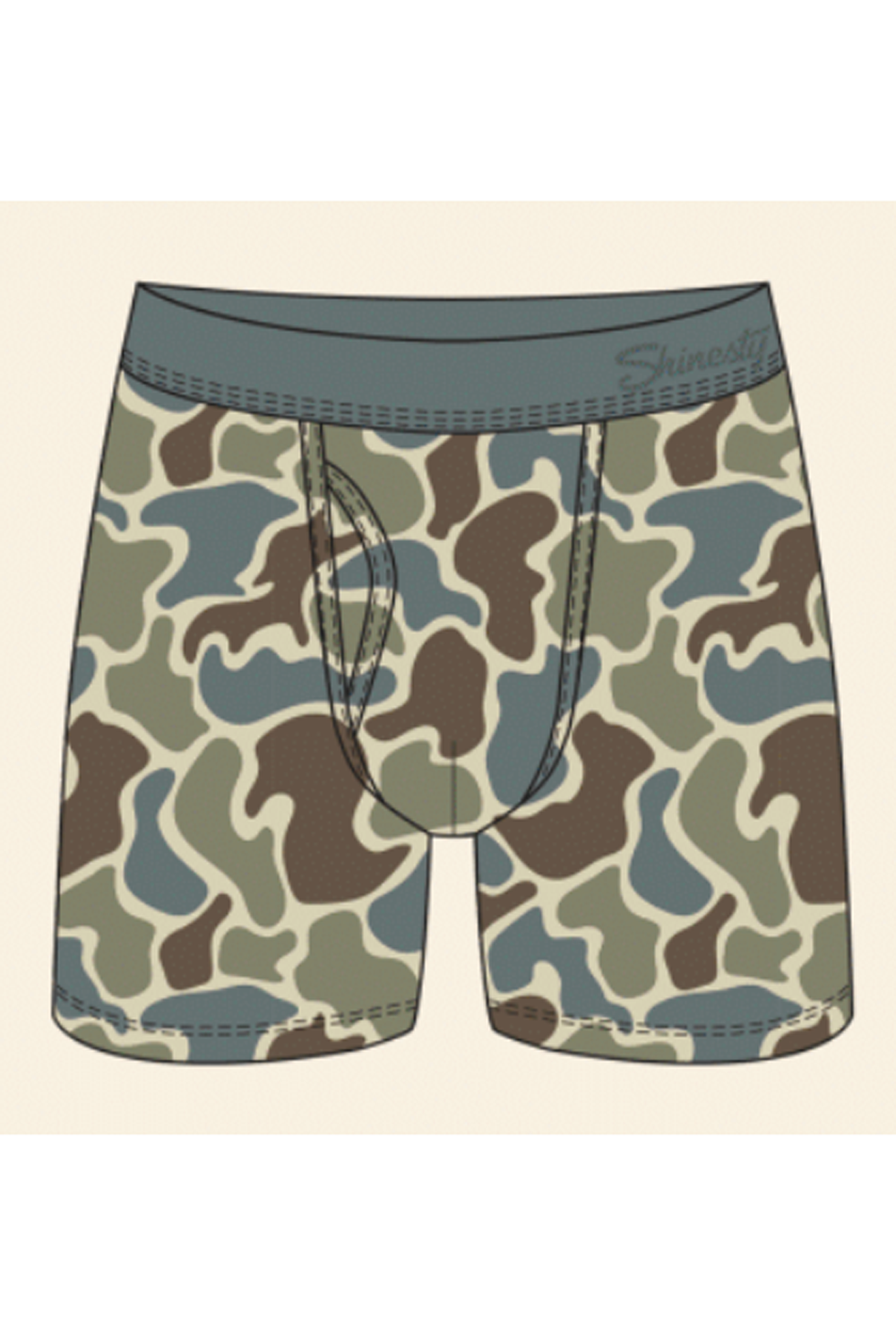 Shinesty Boxers - Blender Grey Duck