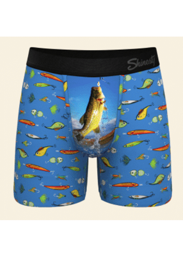 Shinesty Boxers - Bait and Tackle Bass