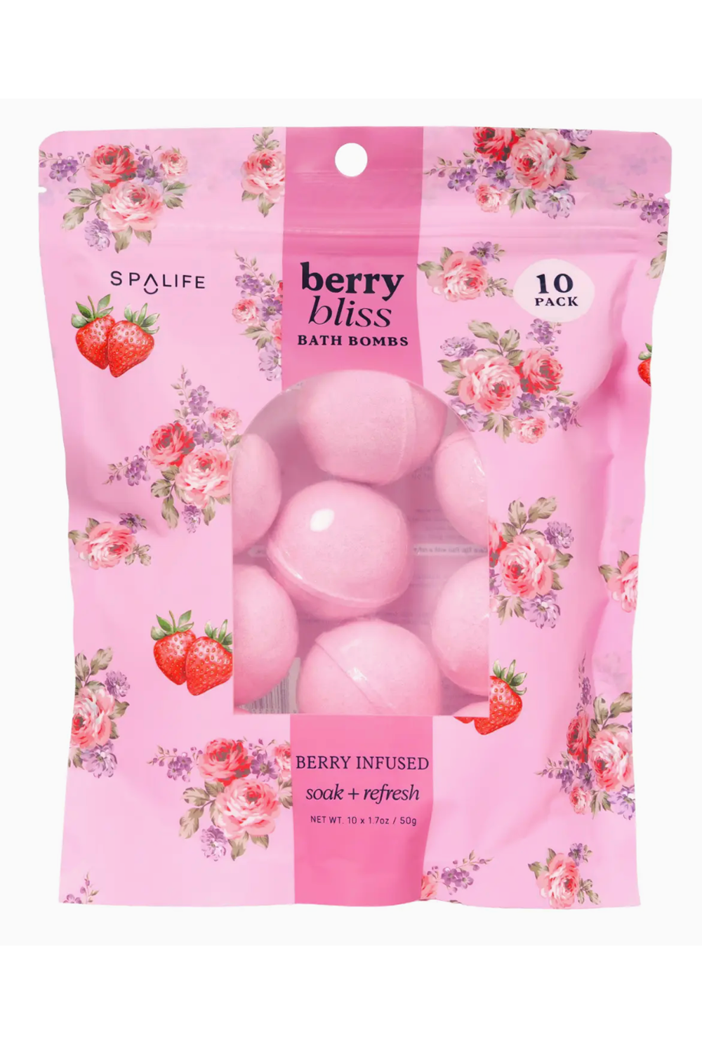 Bath Bombs Set - Berry Bliss