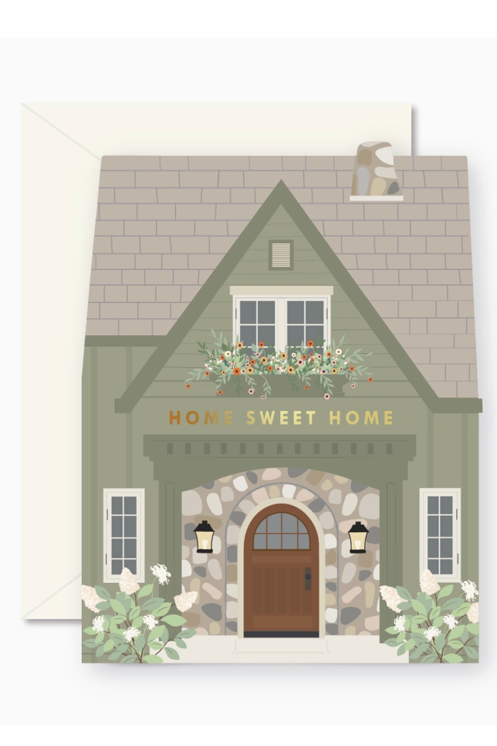 GPD New Home Greeting Card - Green Home Sweet Home