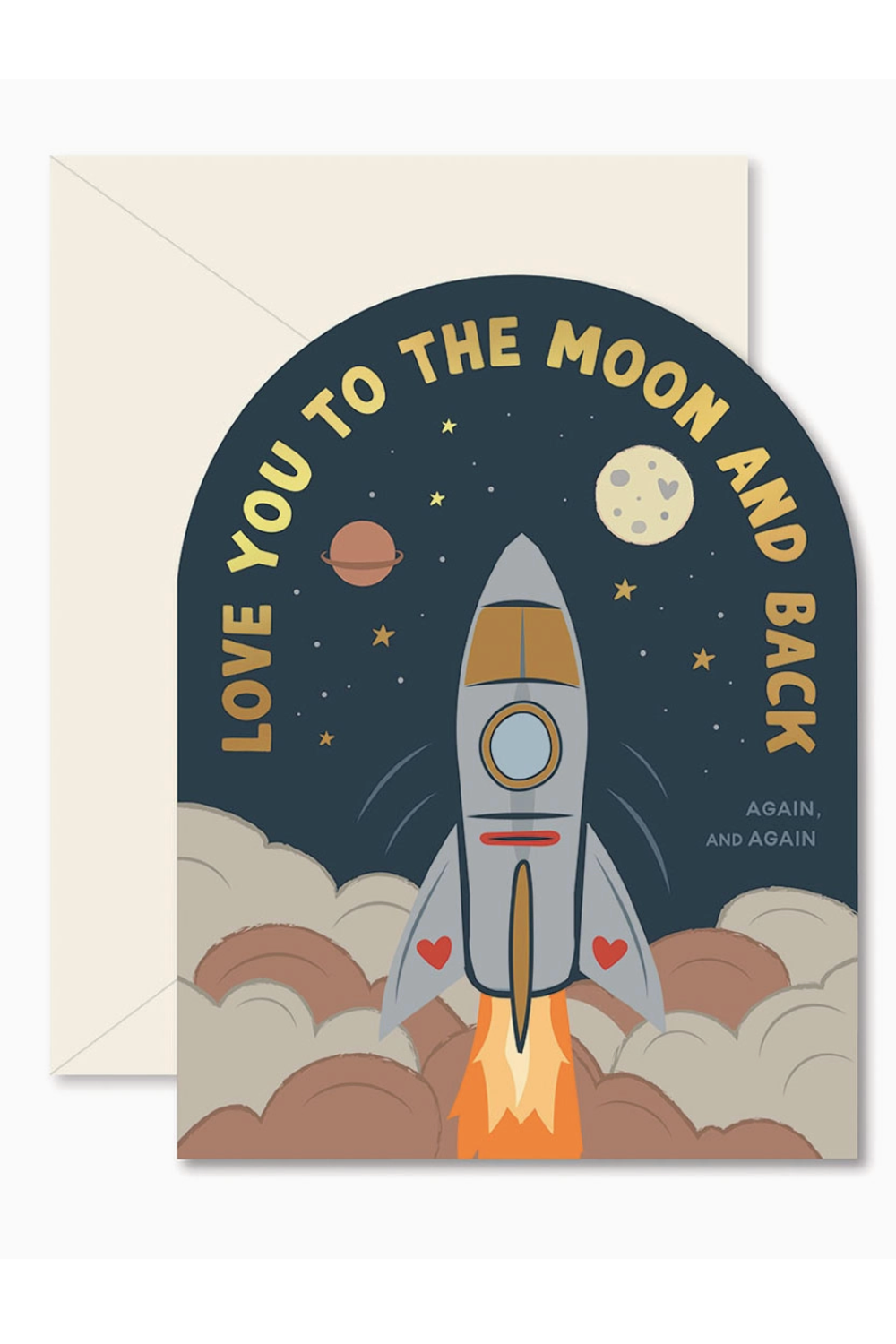 GPD Single Day Card - Love You to the Moon and Back