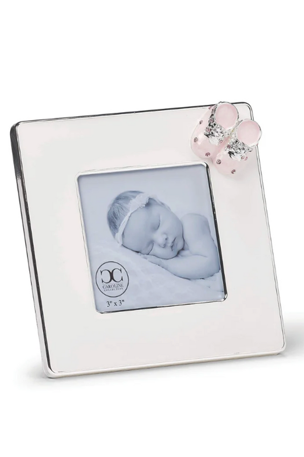 RM Pink Baby Shoe Frame