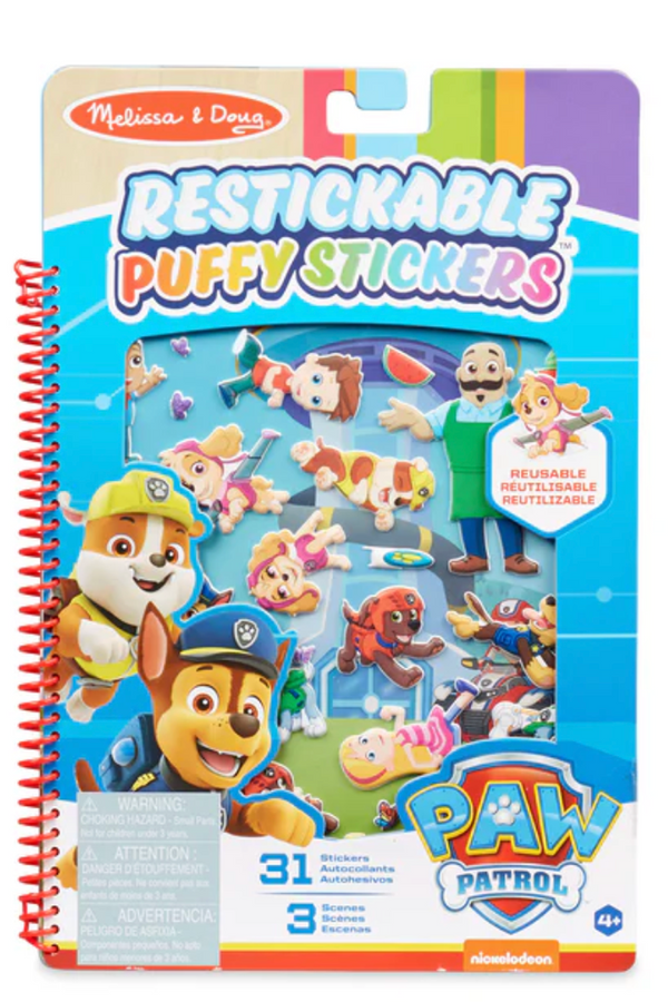 Puffy Sticker Play Set - Paw Patrol Adventure Bay