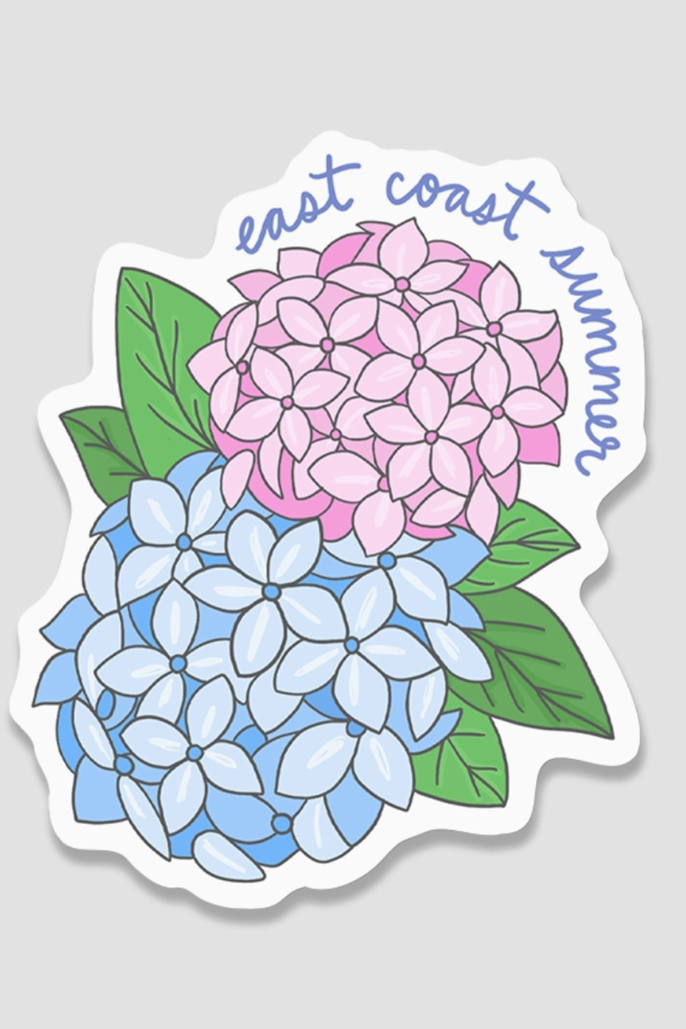 Trendy Sticker - Hydrangea East Coast Summer