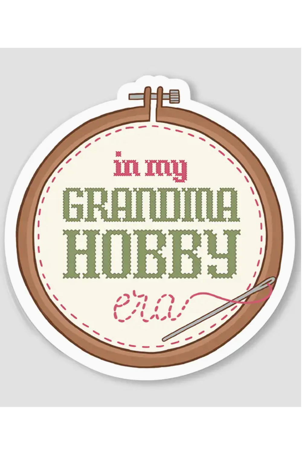 Trendy Sticker - Grandma Hobby Era