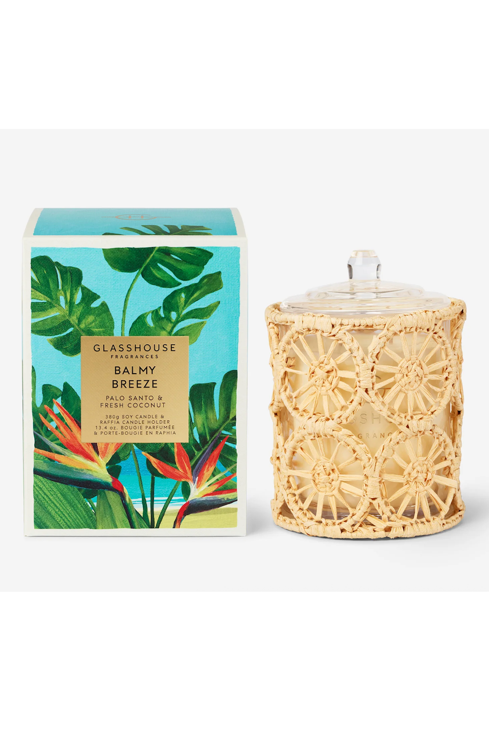 Glasshouse Fragrance Candle - Balmy Breeze