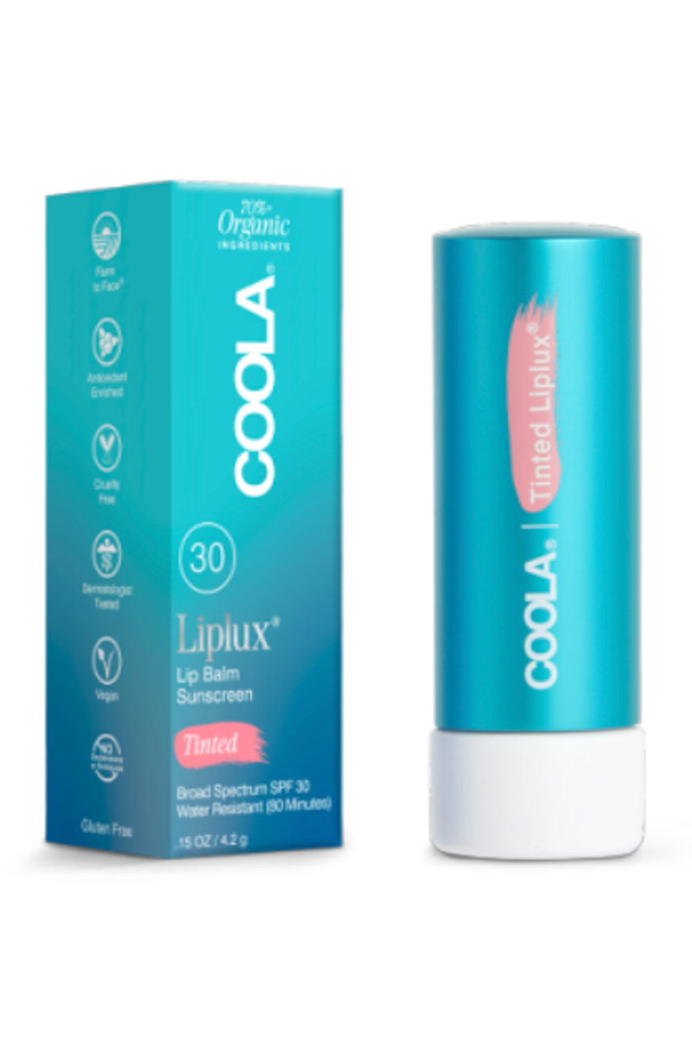 Coola Liplux Tinted Lip Balm - Classic