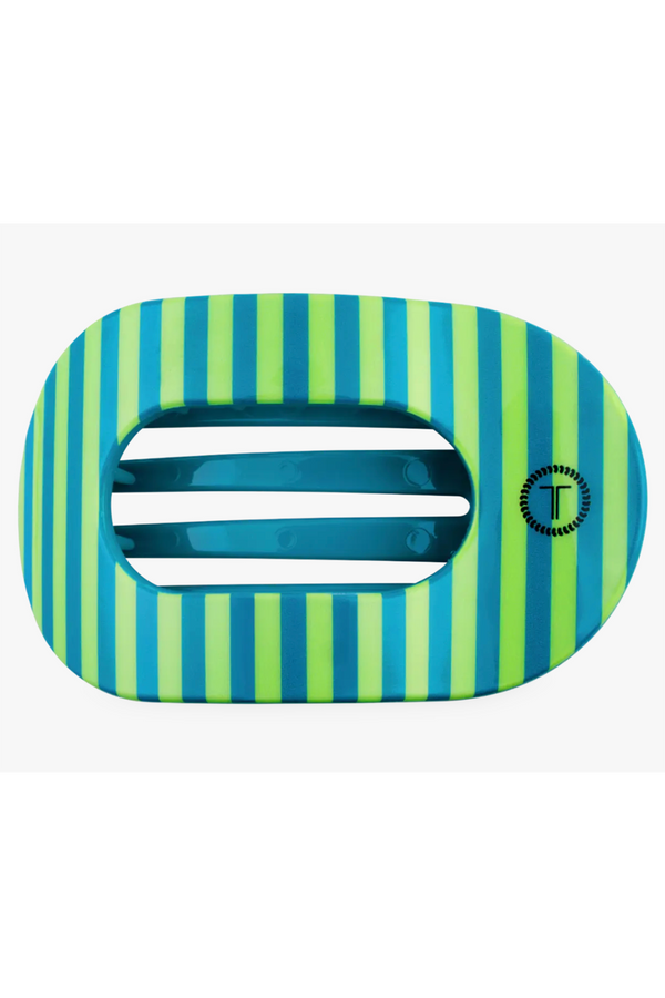 Teleties Flat Round Hair Clip - Cabana Cutie