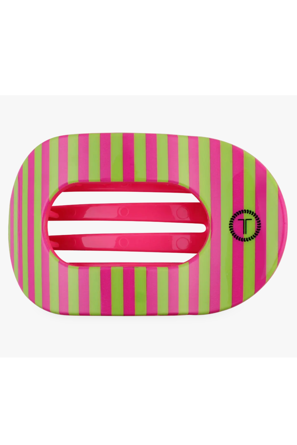 Teleties Flat Round Hair Clip - Summer Crush