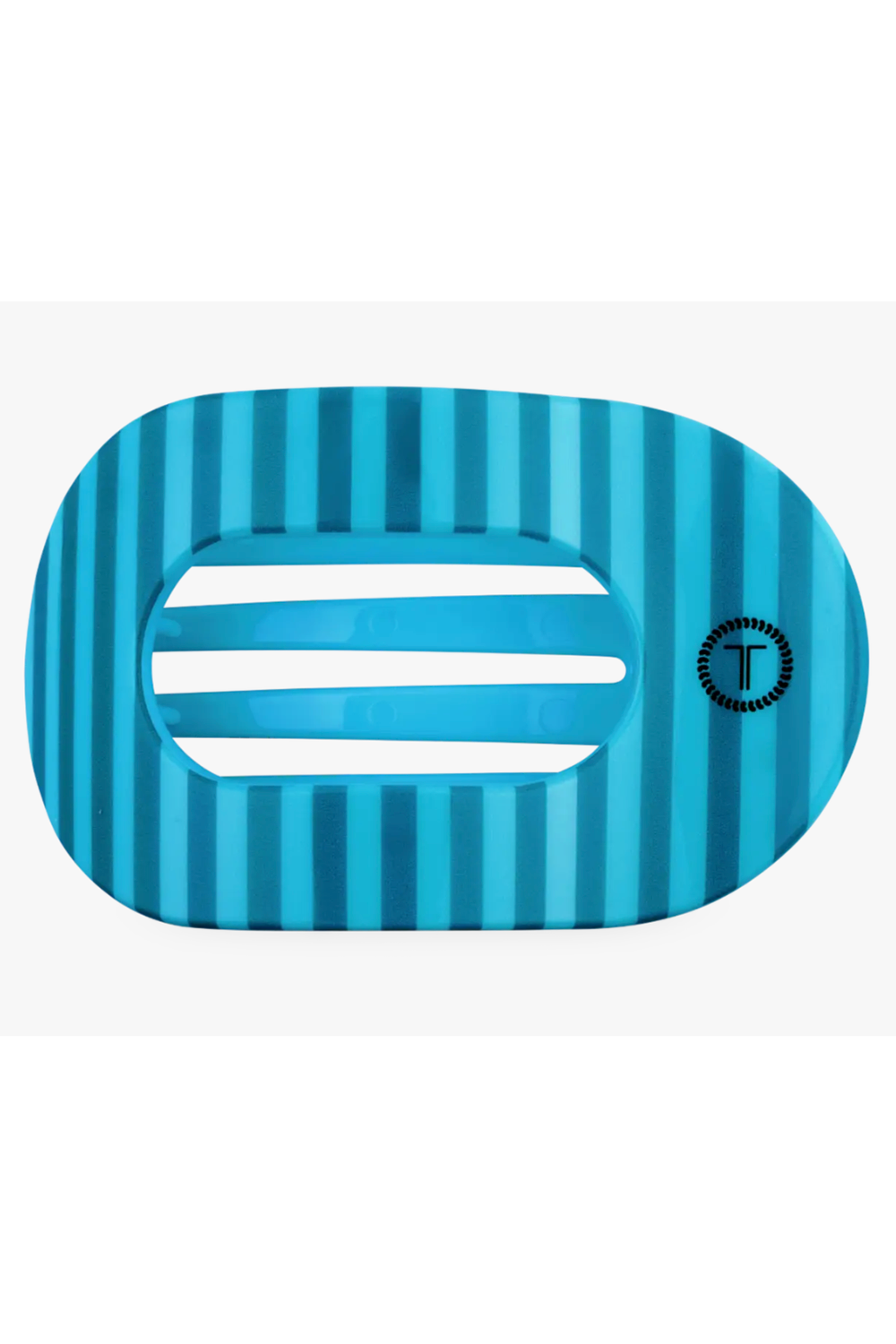 Teleties Flat Round Hair Clip - Splash Zone