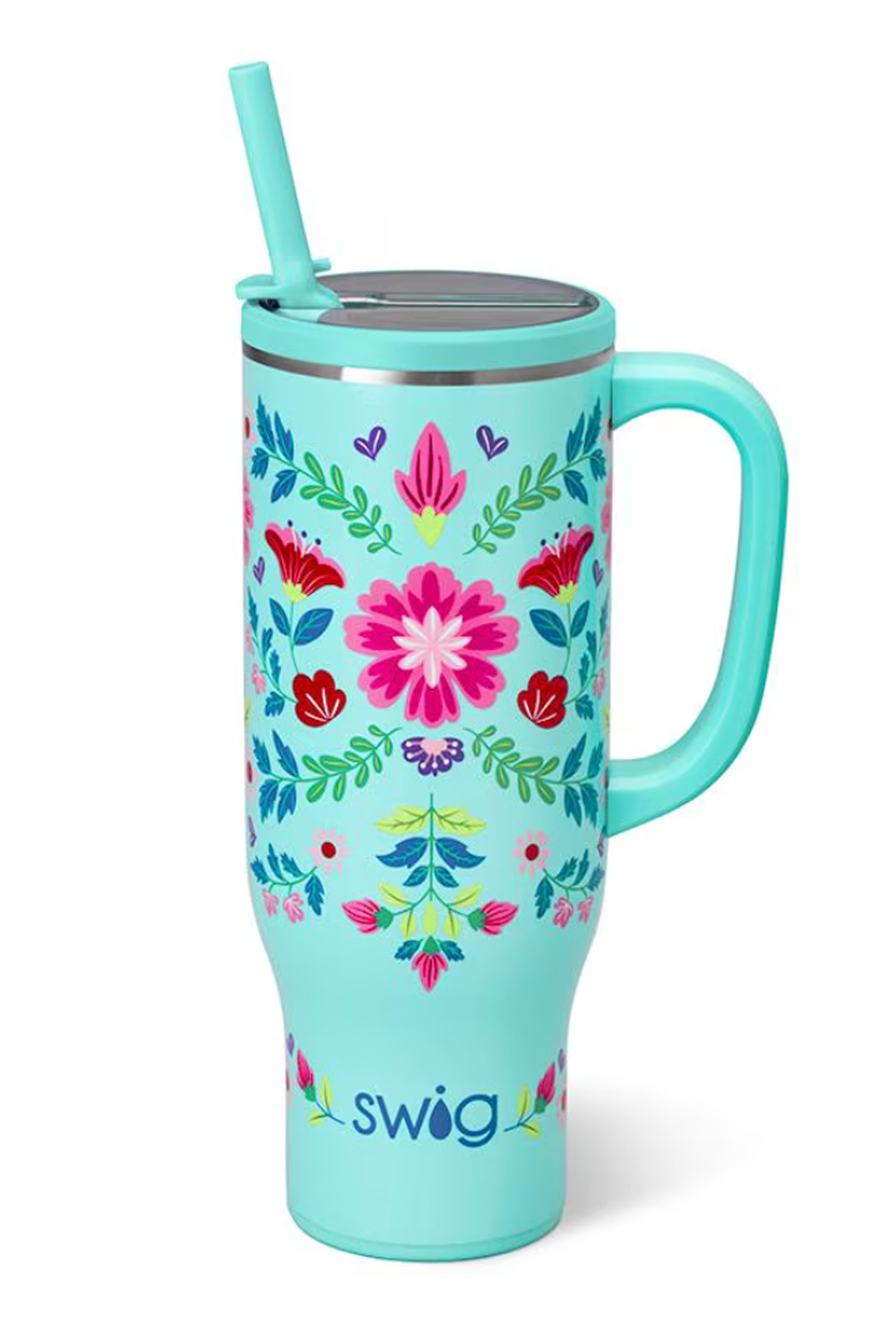 Swig Mega Mug - Flora Azul