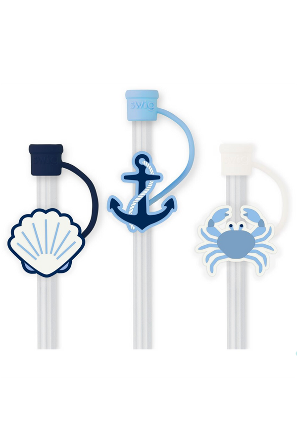 Swig Straw Topper Set - Shoreline