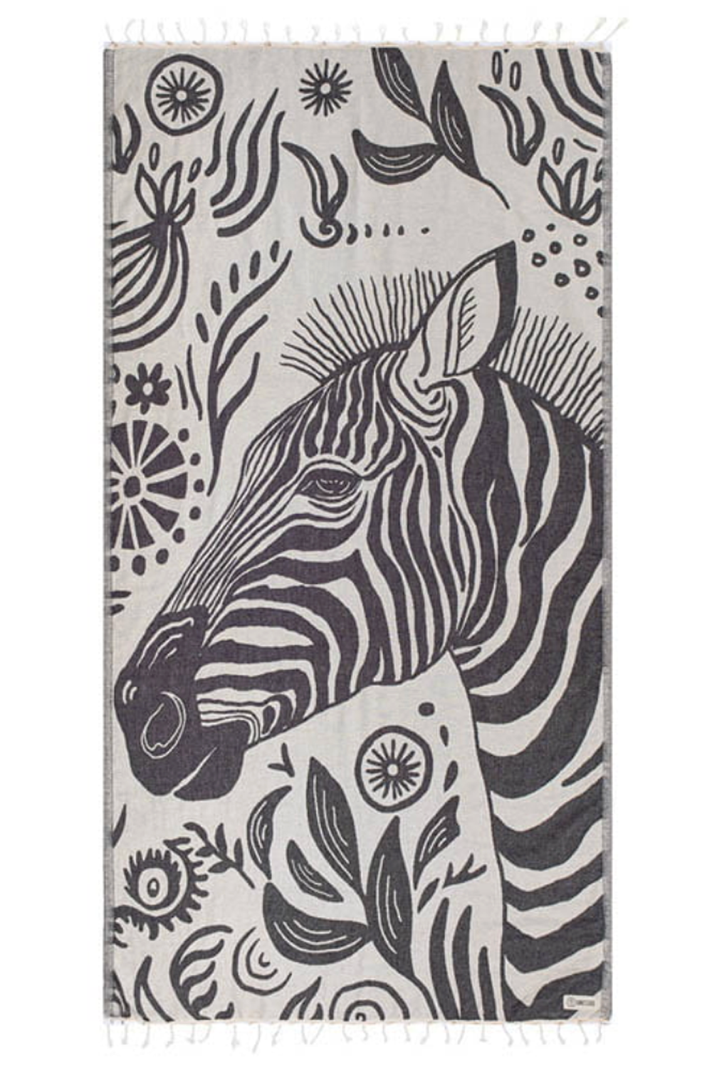 Sand Cloud Towel - Zizzy the Zebra