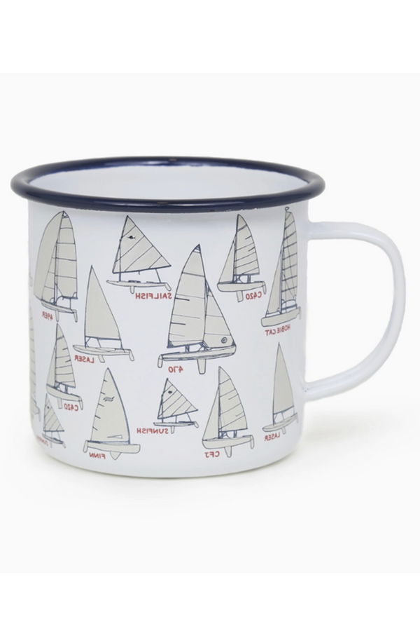 GR Large Mug - Sailboats