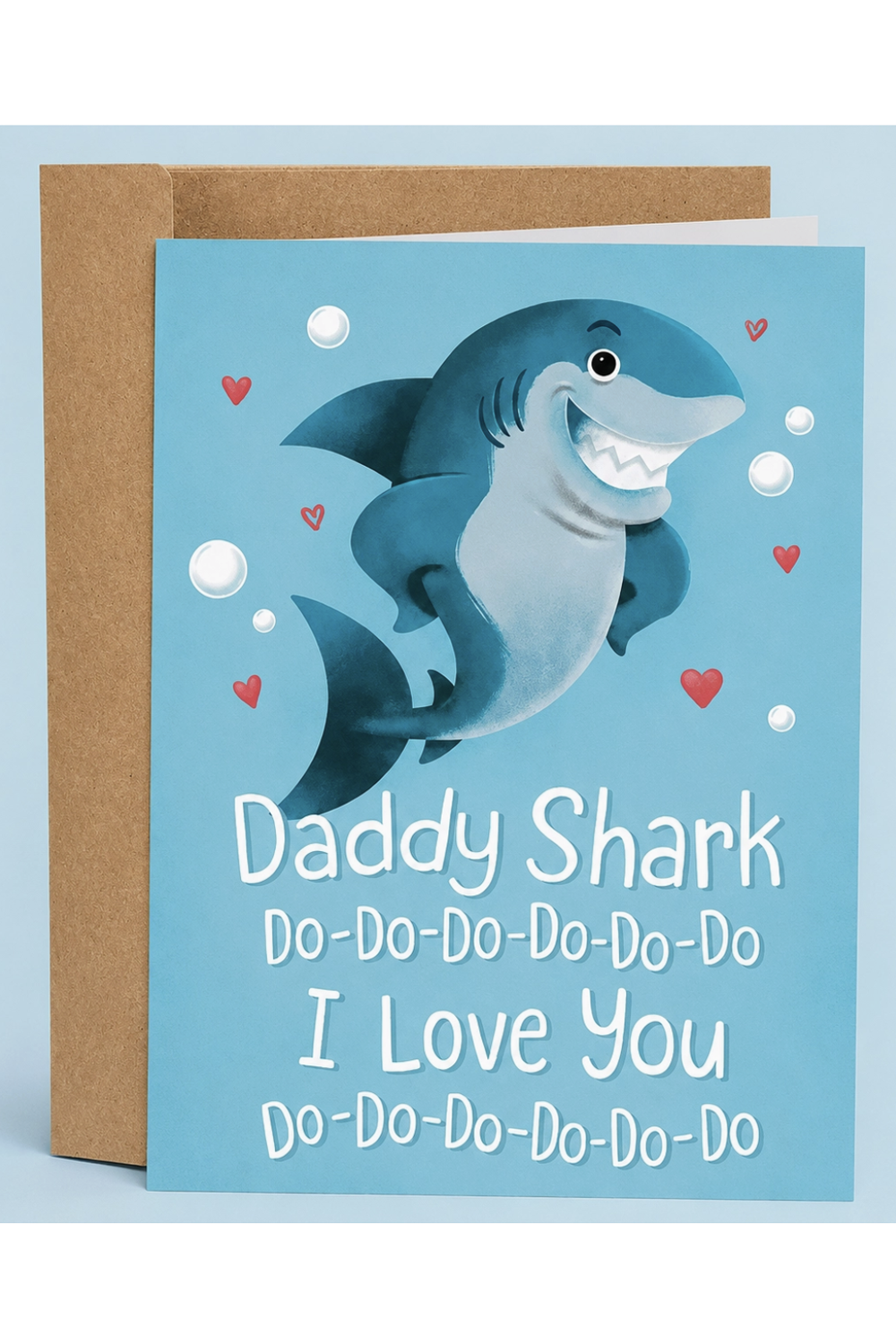 SG Father's Day Greeting Card - Daddy Shark