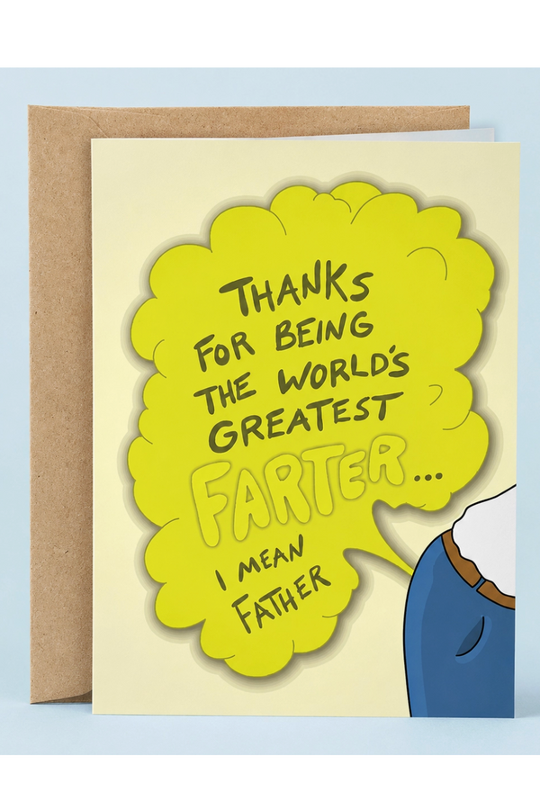 SG Father's Day Greeting Card - World's Greatest Farter
