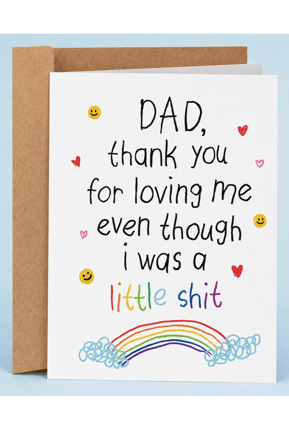 SG Father's Day Greeting Card - Little Shit