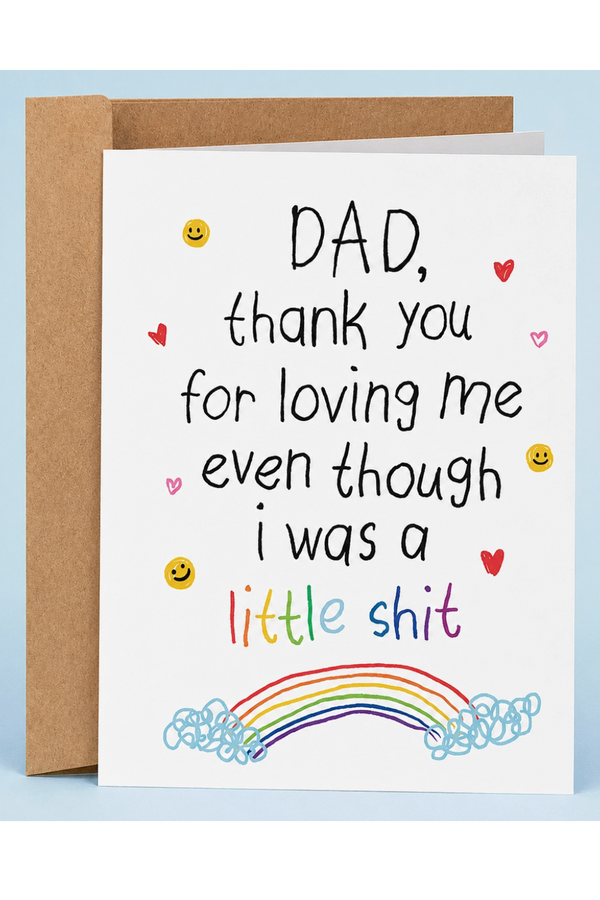 SG Father's Day Greeting Card - Little Shit