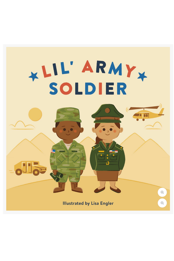 Lil Army Soldier Book