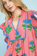 California Ruffle Dress - Pink