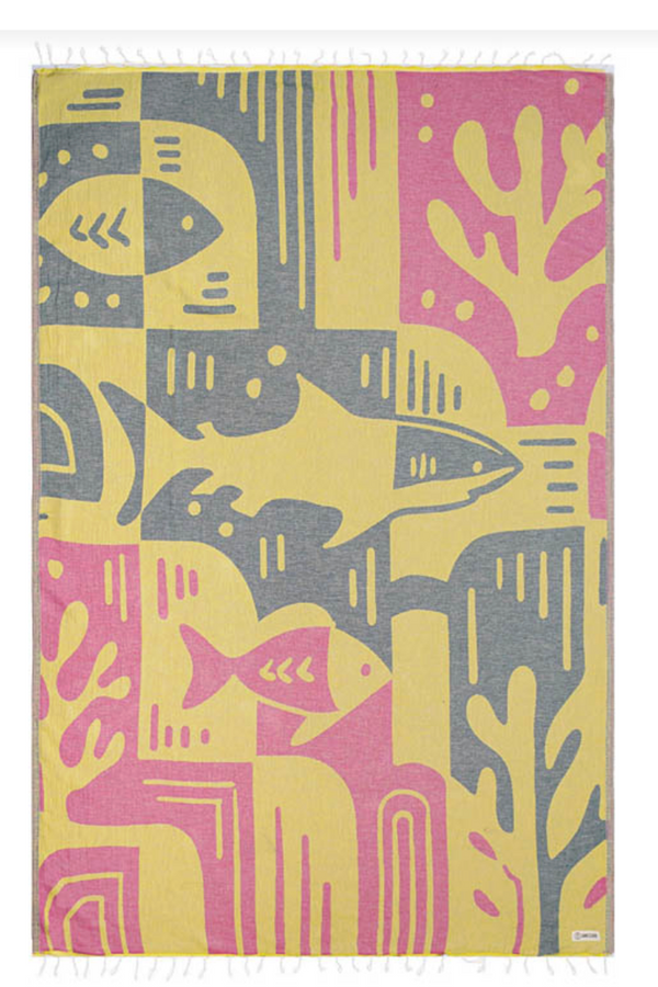 Sand Cloud Towel - Belize Reef