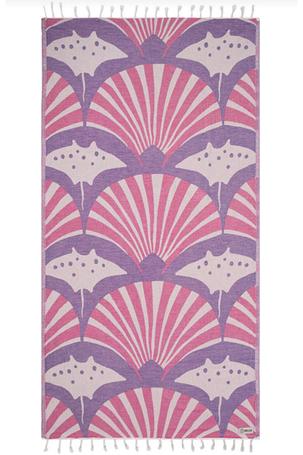 Sand Cloud Towel - Geo Manta Rays
