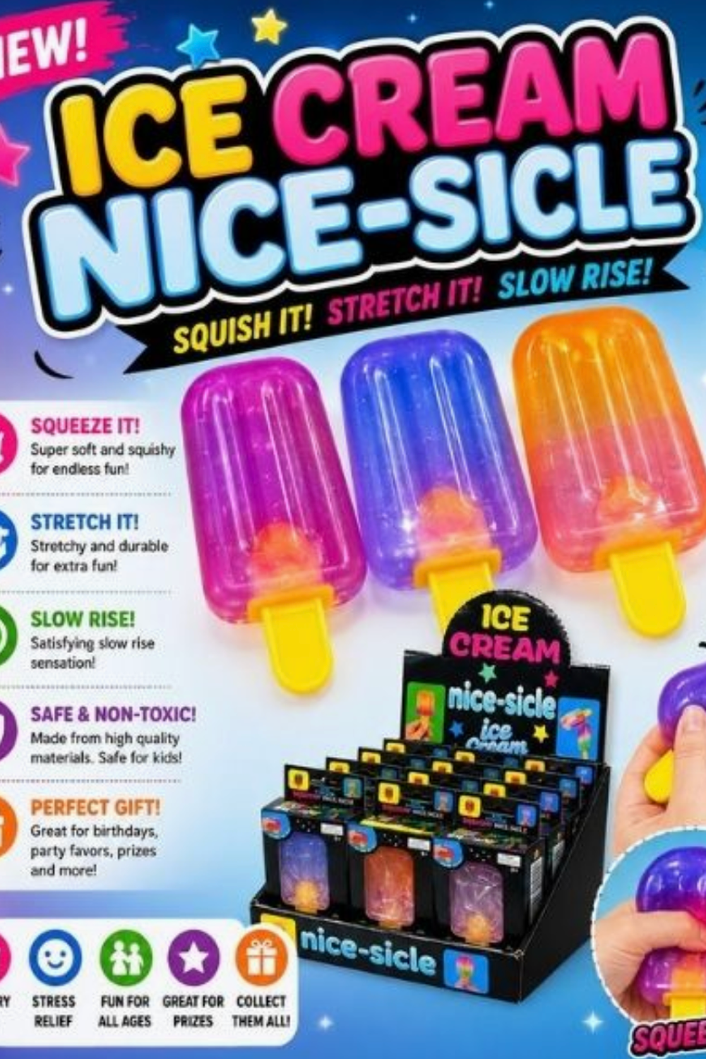 Popsicle Squeeze Toy